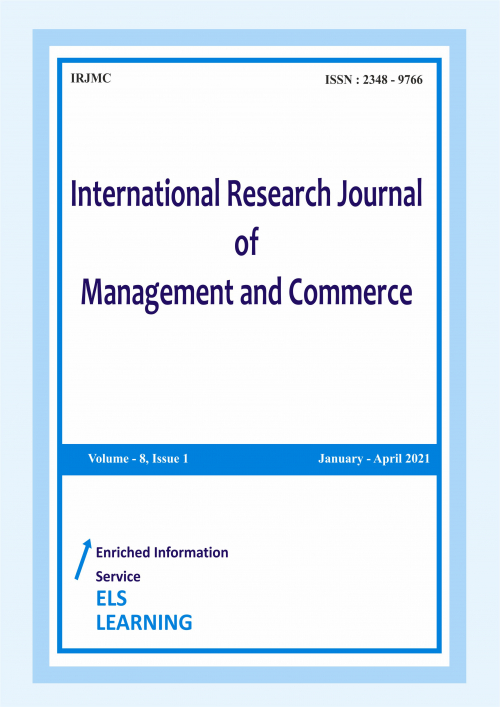 International Research Journal of  Management and Commerce