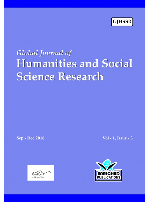 Global Journal of Humanities and Social Science Research