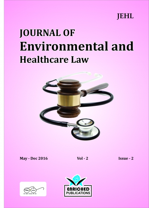 Journal of Environmental and Healthcare Law
