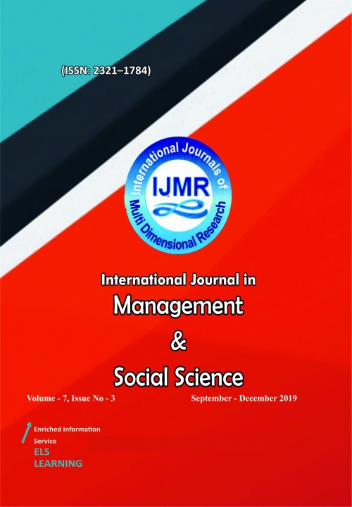 International Journal In Management & Social Science 